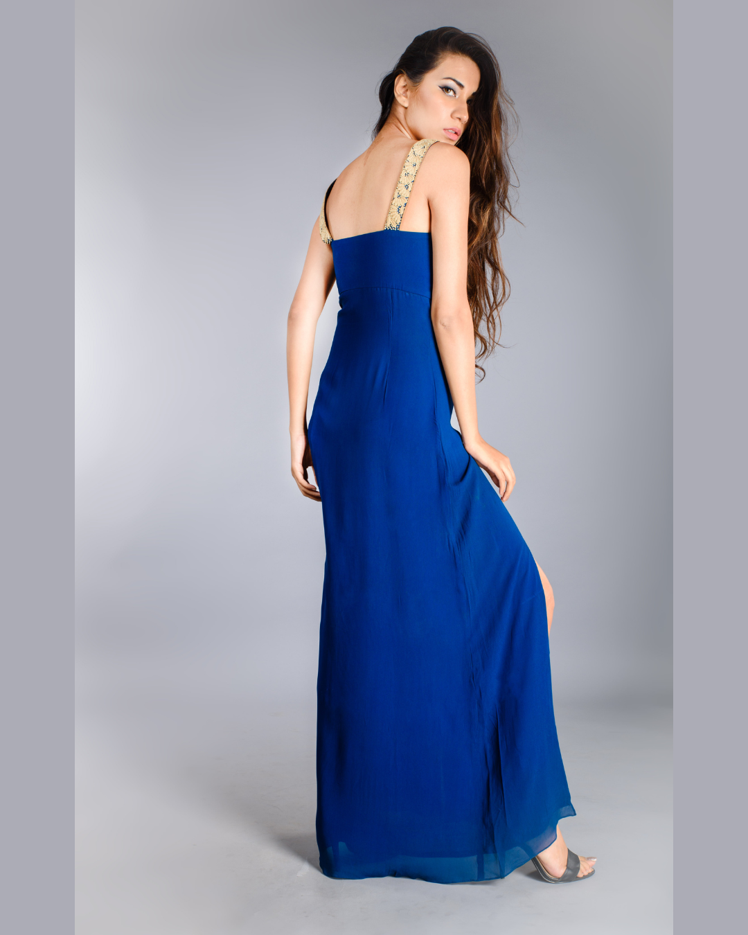 Ajna - Royal Blue Maxi Dress