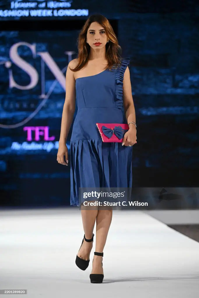 Echo Bleu Imperial Dress