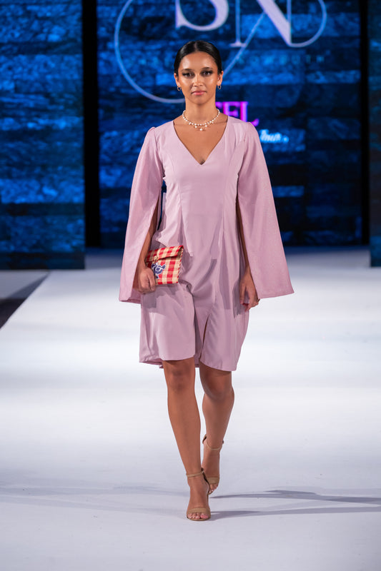 Maison Genevieve Rose Dress