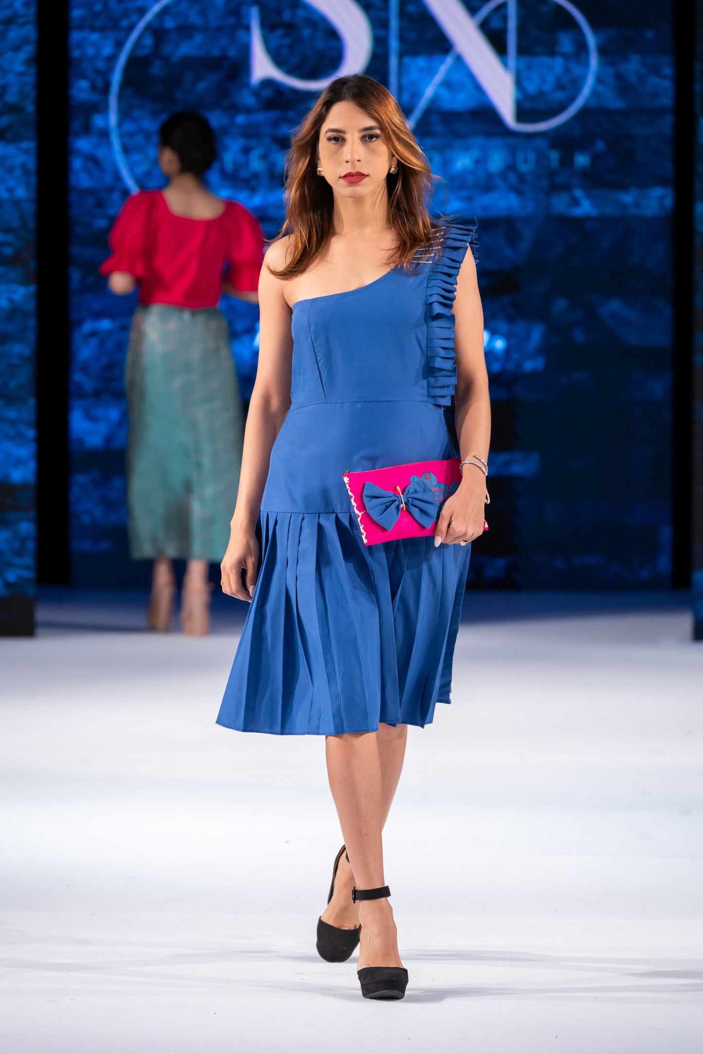 Echo Bleu Imperial Dress