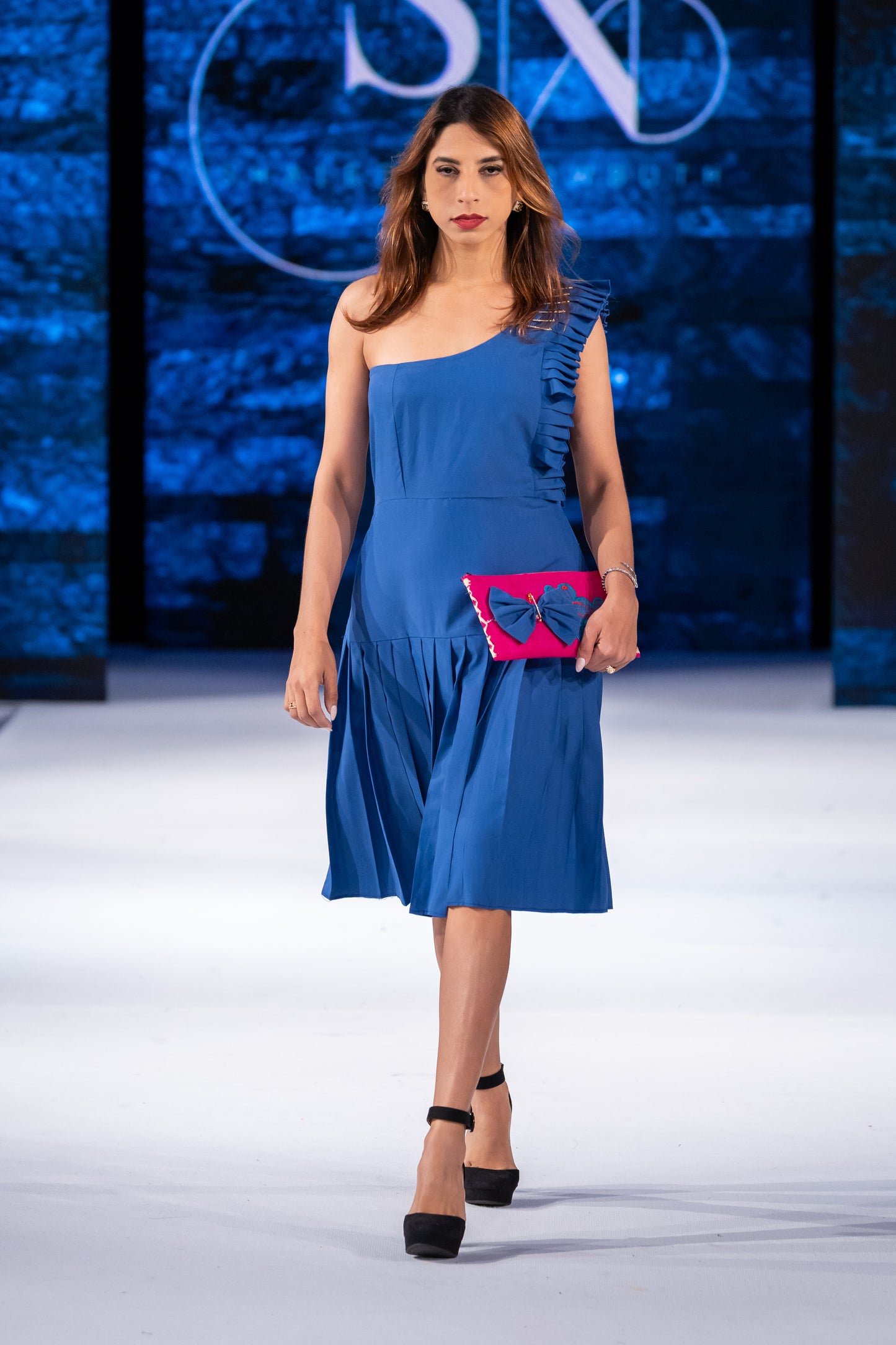 Echo Bleu Imperial Dress