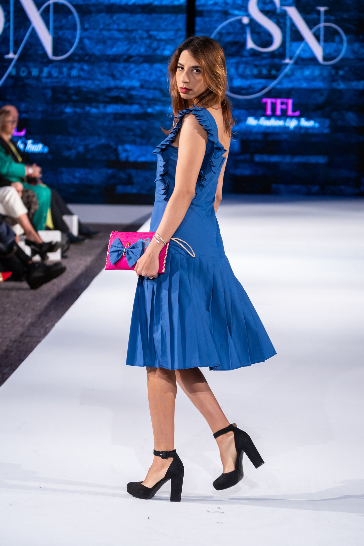 Echo Bleu Imperial Dress