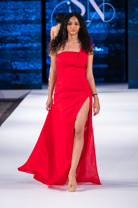 Rouge de Trochetia Couture Dress