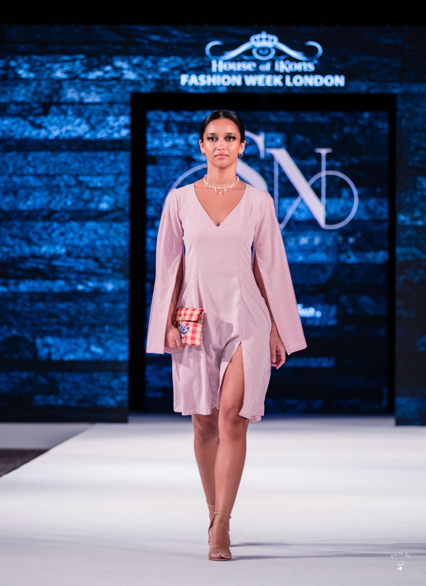 Maison Genevieve Rose Dress