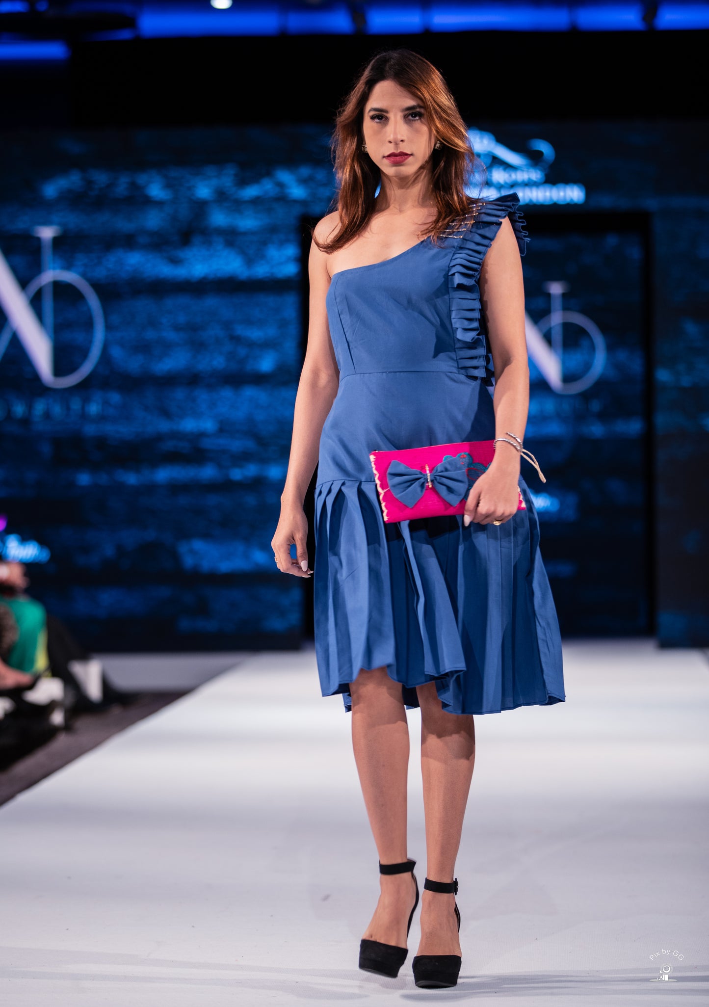 Echo Bleu Imperial Dress