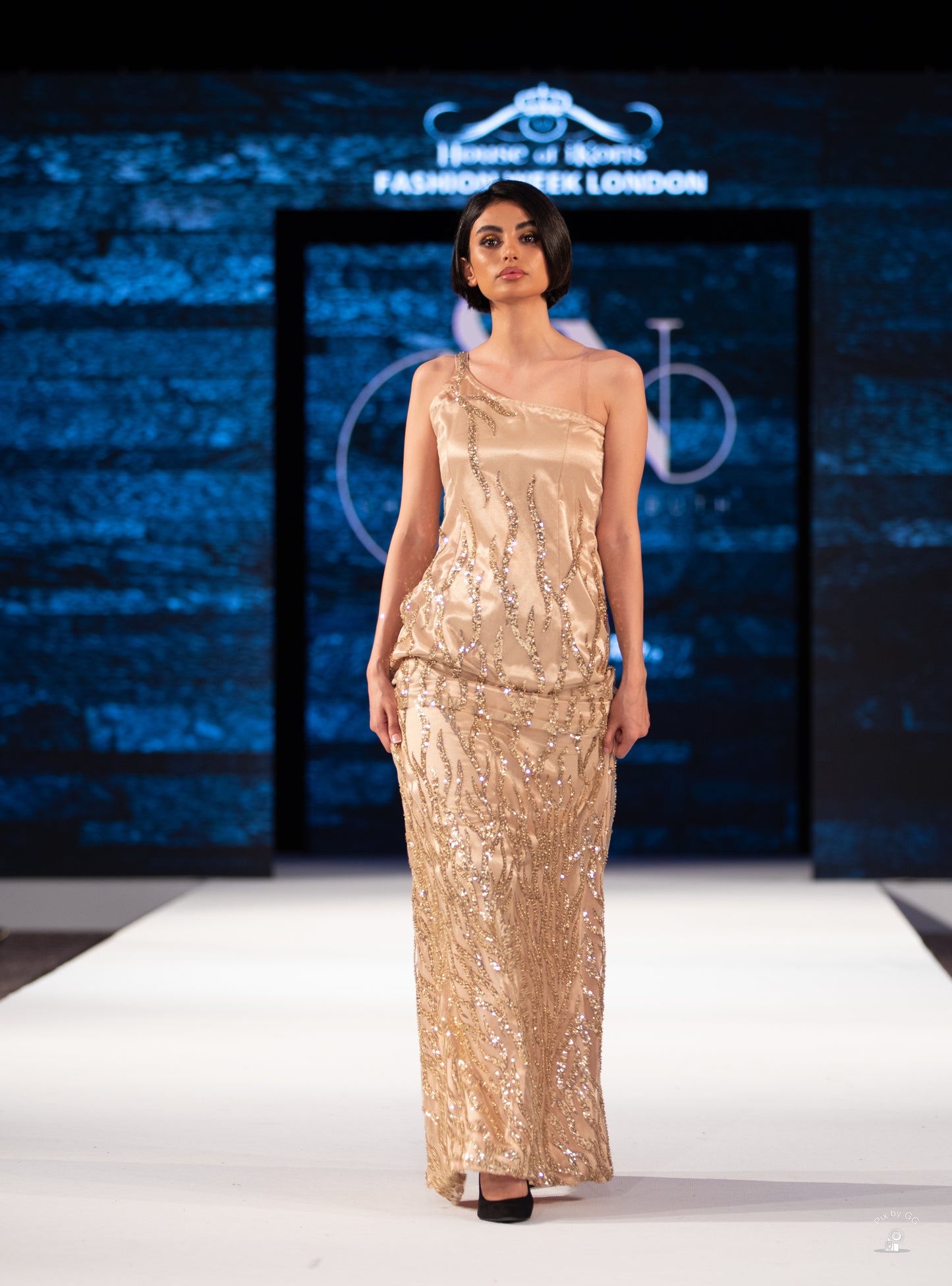 Aurelia de Maurice Gold Dress