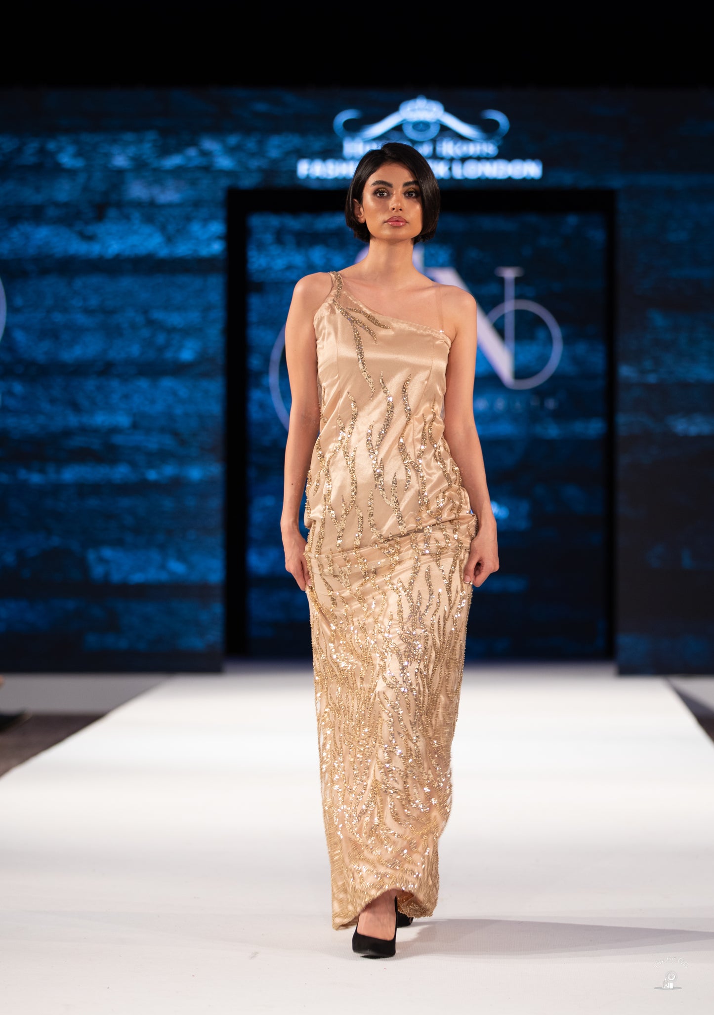 Aurelia de Maurice Gold Dress