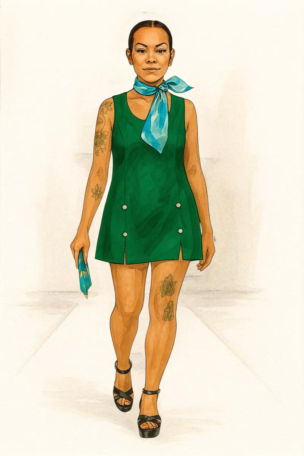 Isle Verte Luxury Dress
