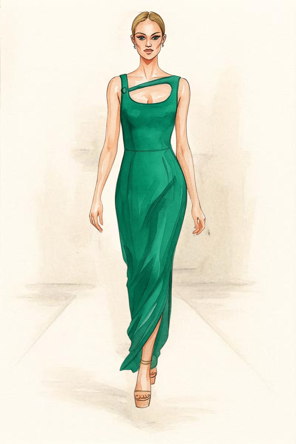 Verdant Royale Dress